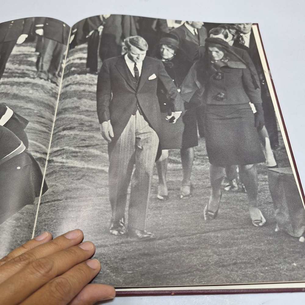1963‎ The Torch Is Passed JFK Death Of President Hardcover Book Houston Post - Picture 7 of 11